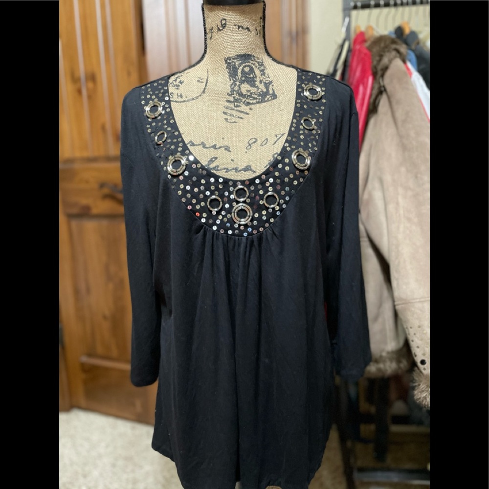 M by Marc Brouwer blouse sz xl Nwts
